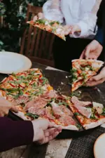 Restaurant pizza